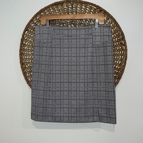 Michael Kors black and white pencil skirt size large - Picture 1 of 7